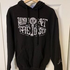 Panic at the disco mens sz M hoodie pray for the wicked Tultex Black Hoodie